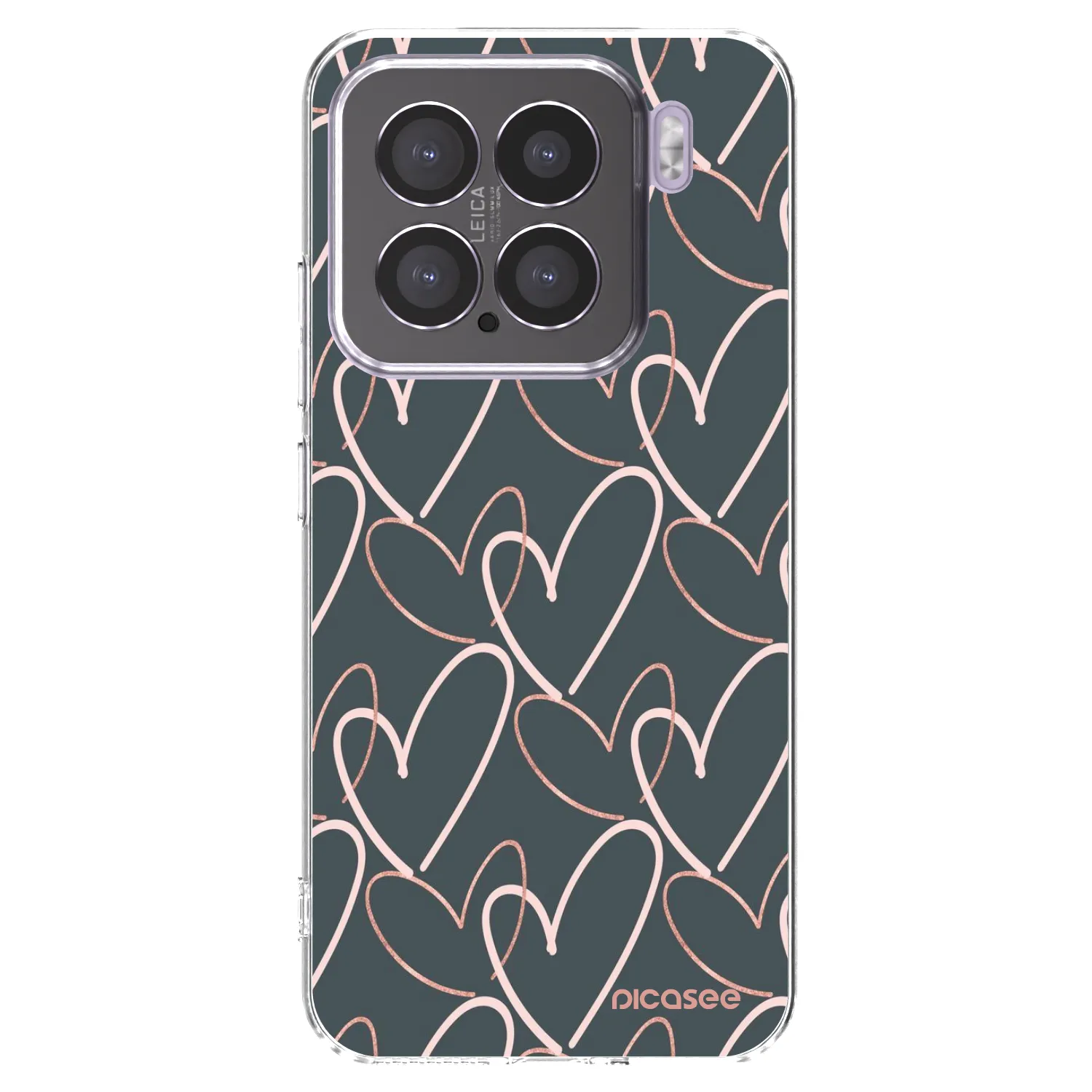 Picasee silikonowe przeźroczyste etui na Xiaomi 15 - Lots of love
