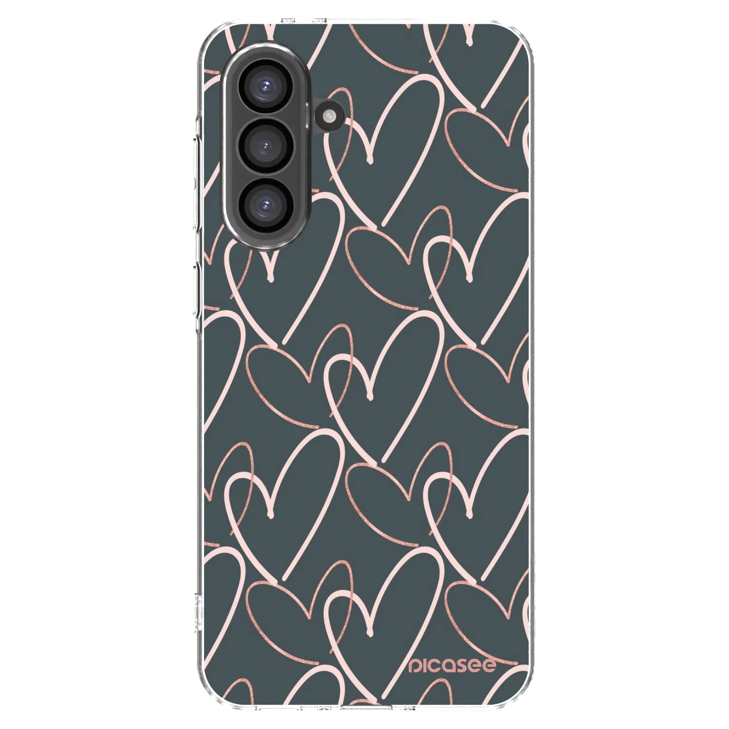 Picasee silikonowe przeźroczyste etui na Samsung Galaxy A36 5G - Lots of love
