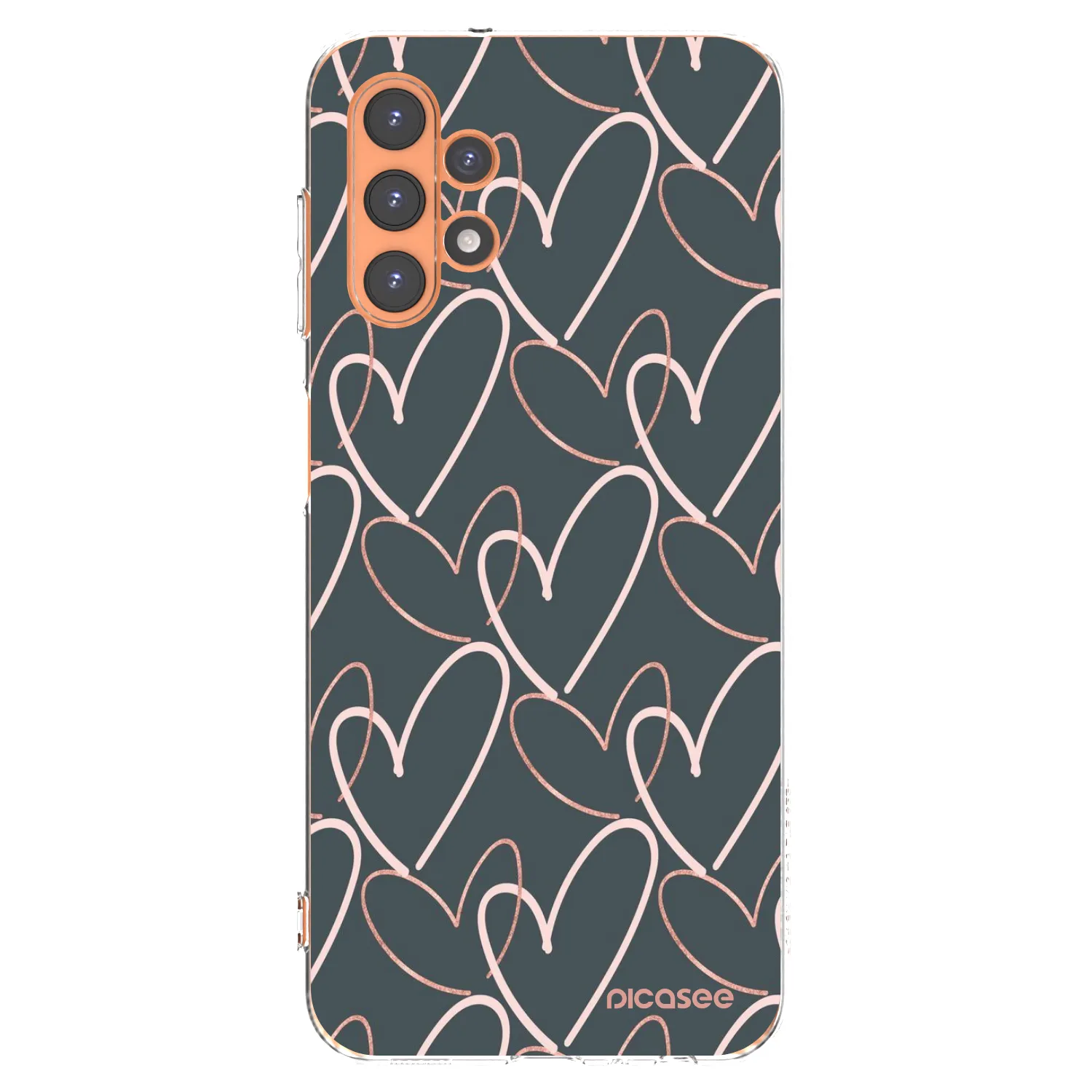 Picasee silikonowe przeźroczyste etui na Samsung Galaxy A13 5G - Lots of love