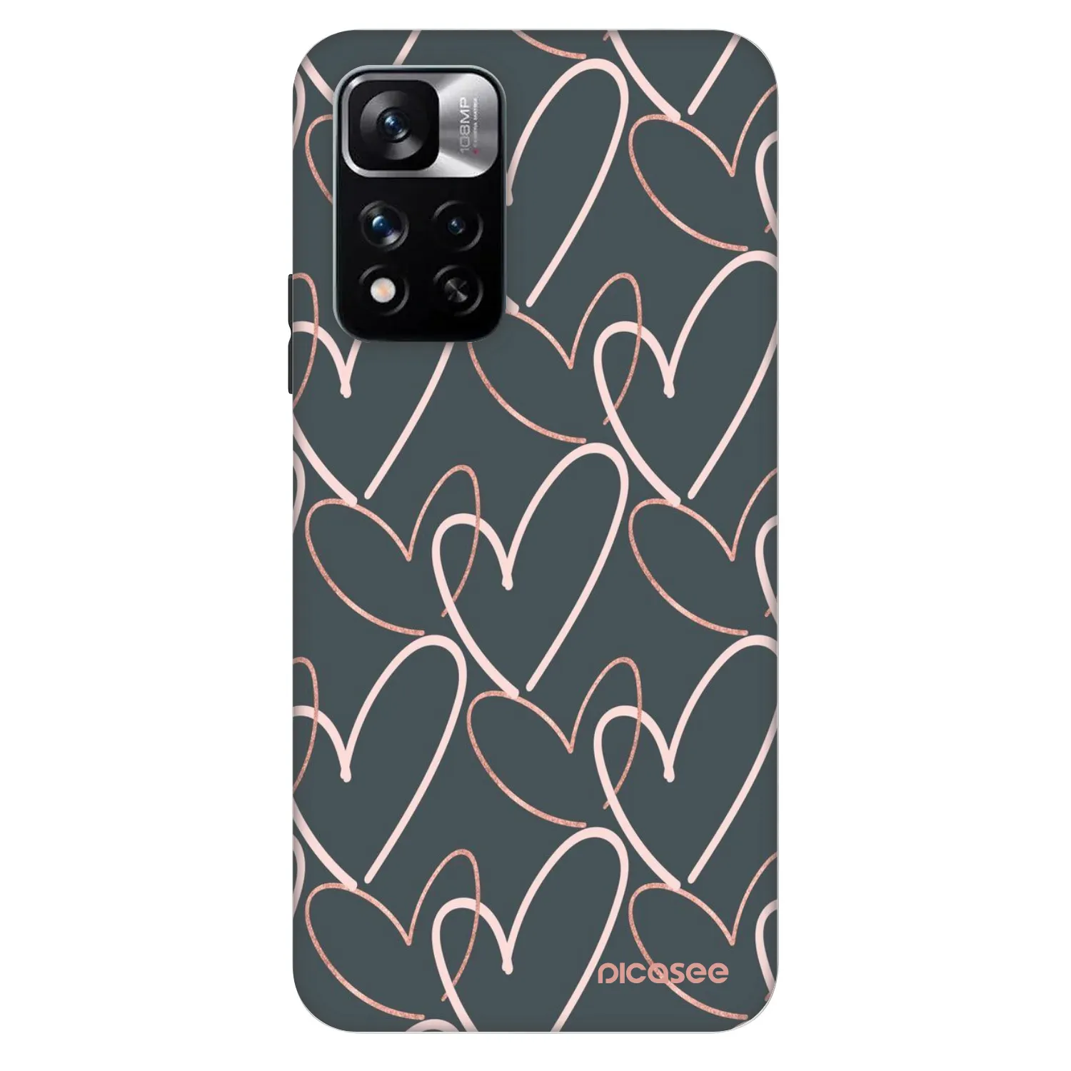 Picasee Fashion Case na Xiaomi Redmi Note 11 Pro 5G - Lots of love