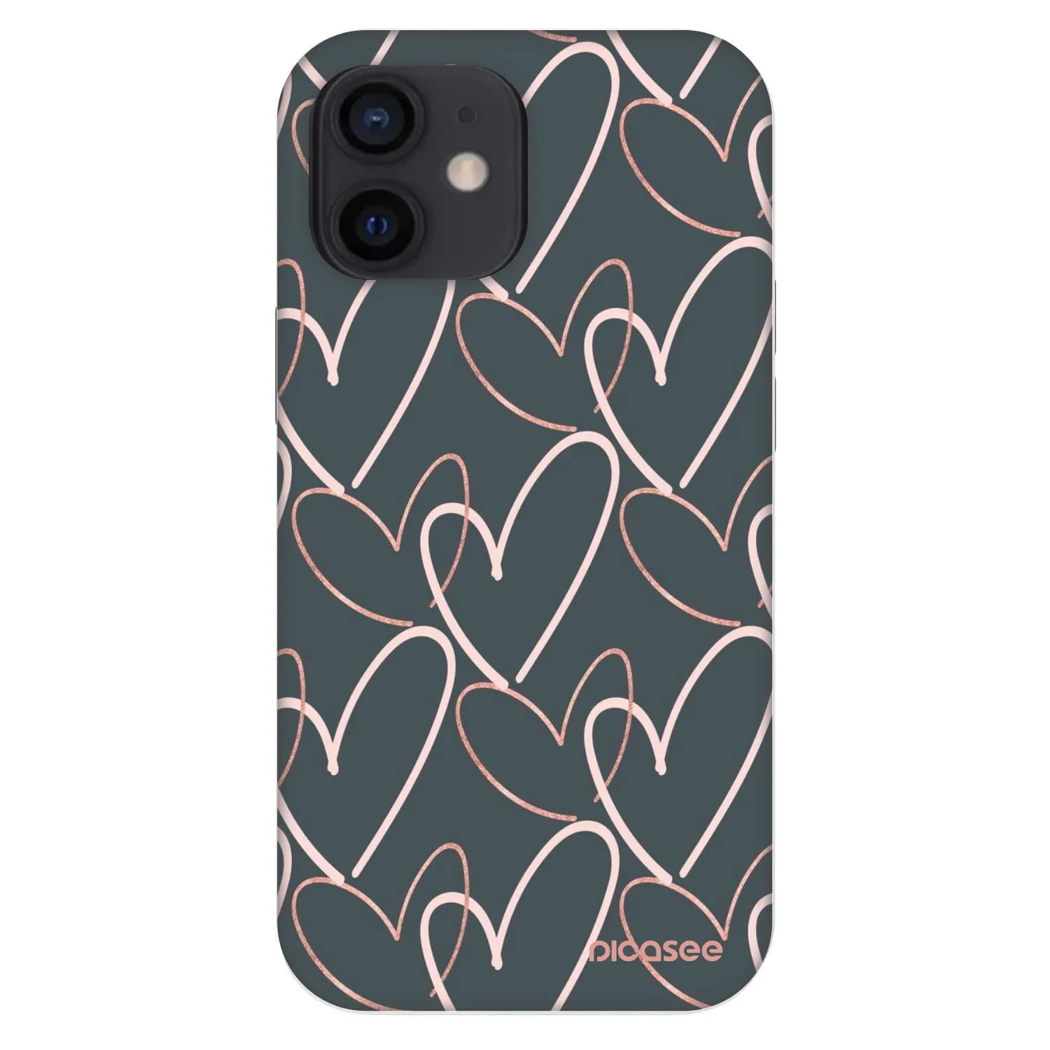 Picasee Fashion Case na Apple iPhone 12 mini - Lots of love