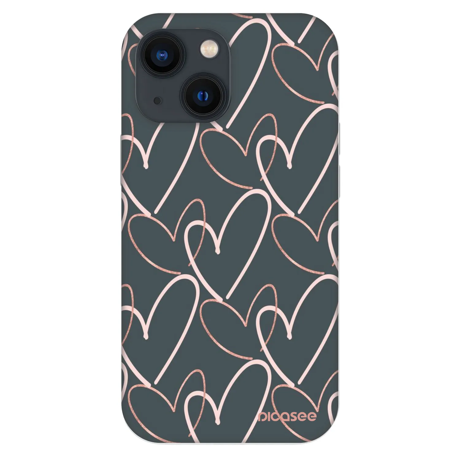 Picasee Fashion Case na Apple iPhone 13 mini - Lots of love