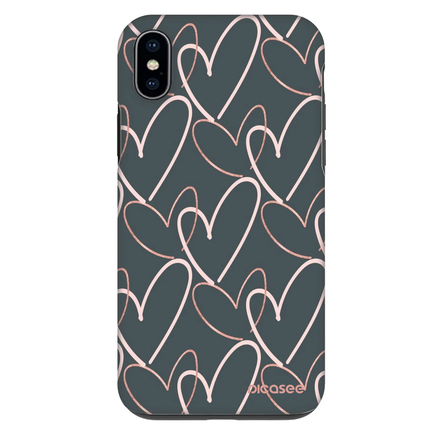 Picasee Fashion Case na Apple iPhone XS Max - Lots of love