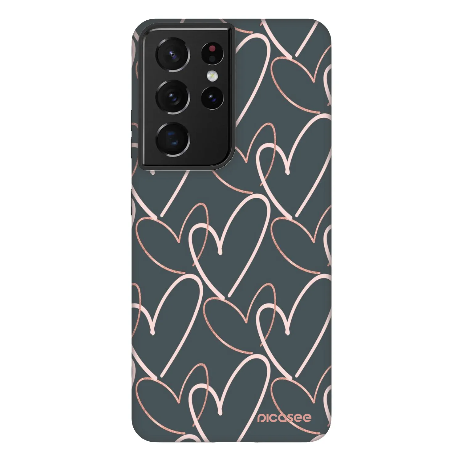 Picasee Fashion Case na Samsung Galaxy S21 Ultra 5G G998B - Lots of love