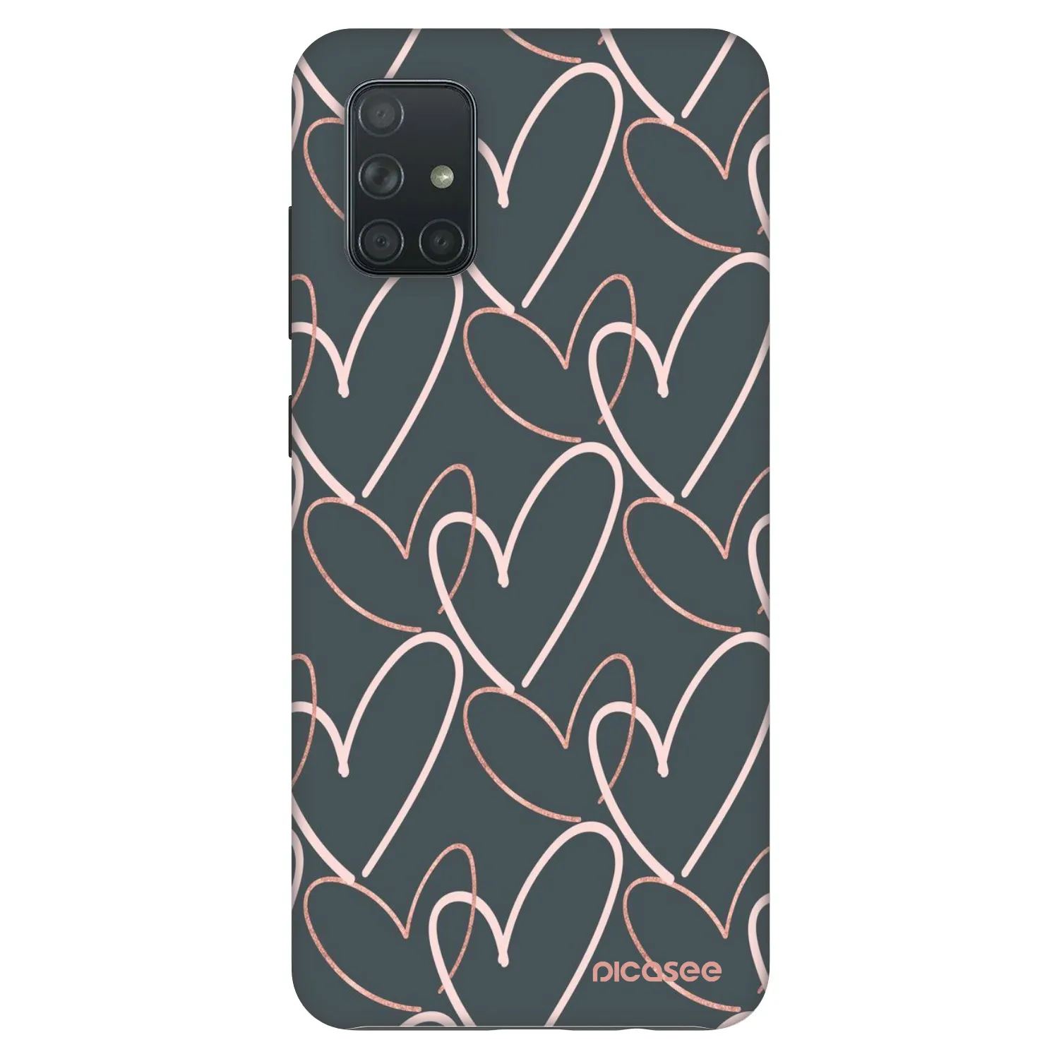 Picasee Fashion Case na Samsung Galaxy A71 A715F - Lots of love