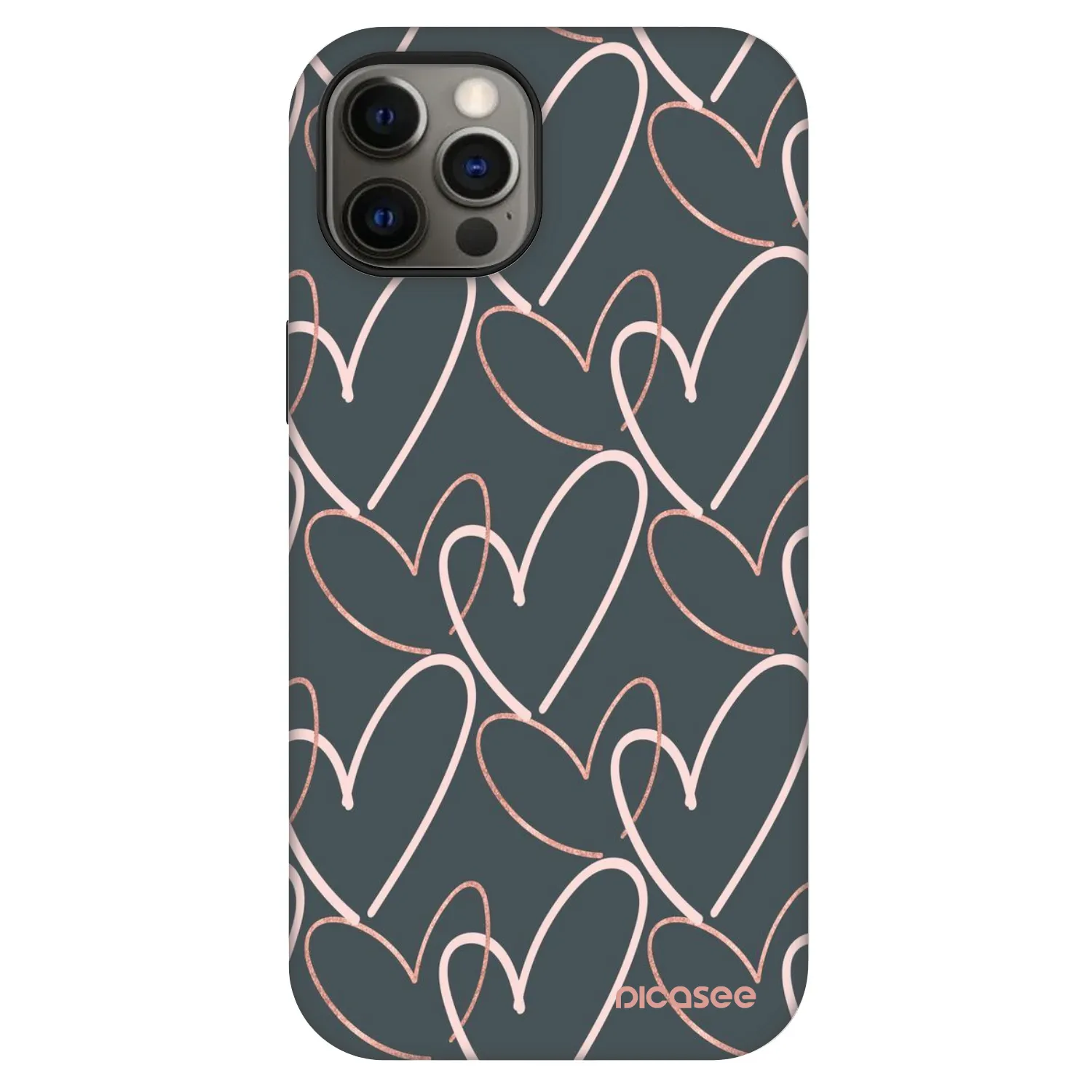 Picasee Fashion Case MagSafe na Apple iPhone 12 Pro - Lots of love