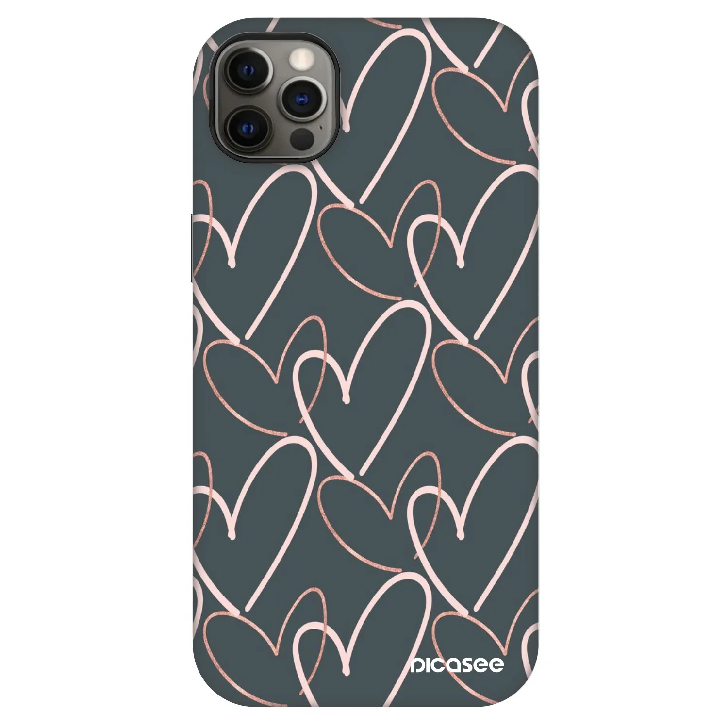 Picasee Fashion Case MagSafe na Apple iPhone 12 Pro Max - Lots of love