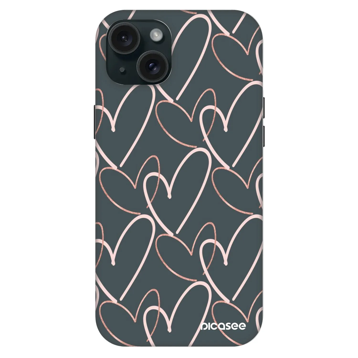 Picasee Fashion Case MagSafe na Apple iPhone 15 Plus - Lots of love