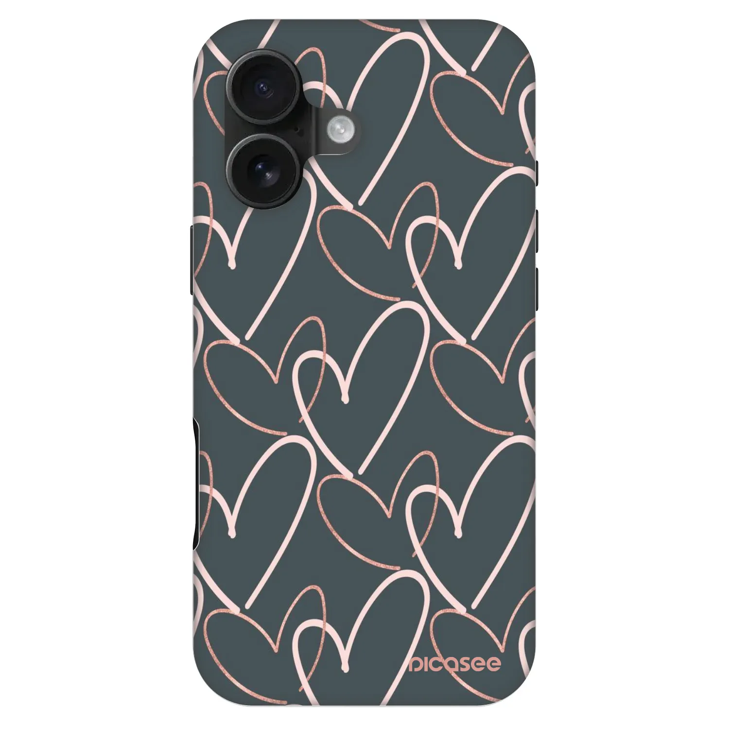 Picasee Fashion Case MagSafe na Apple iPhone 16 - Lots of love