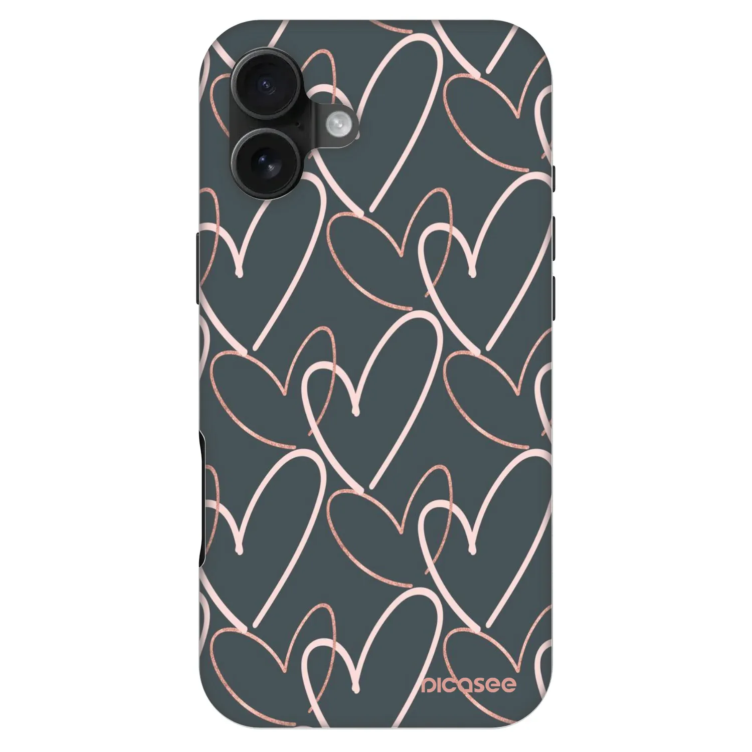 Picasee Fashion Case MagSafe na Apple iPhone 16 Plus - Lots of love