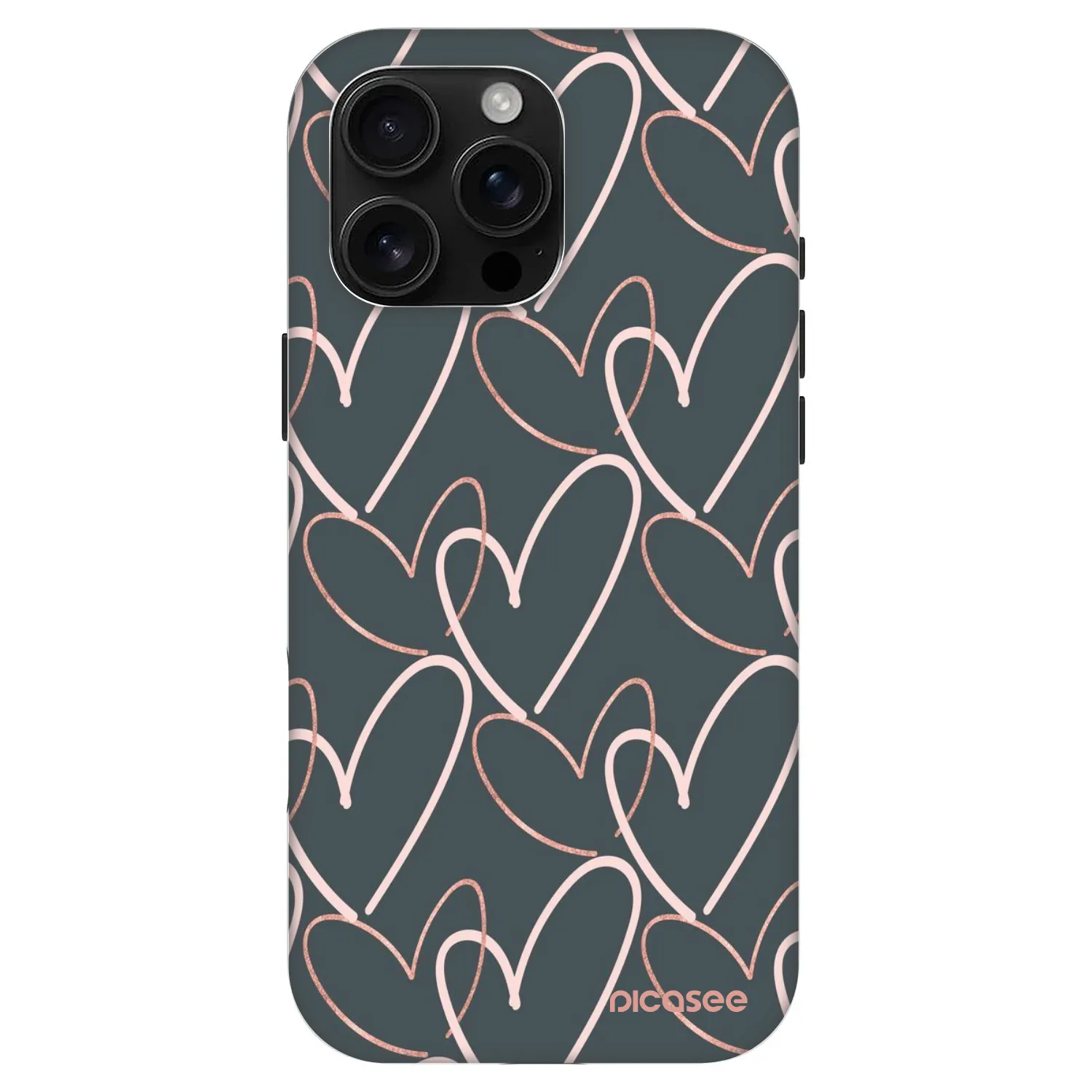 Picasee Fashion Case MagSafe na Apple iPhone 16 Pro Max - Lots of love