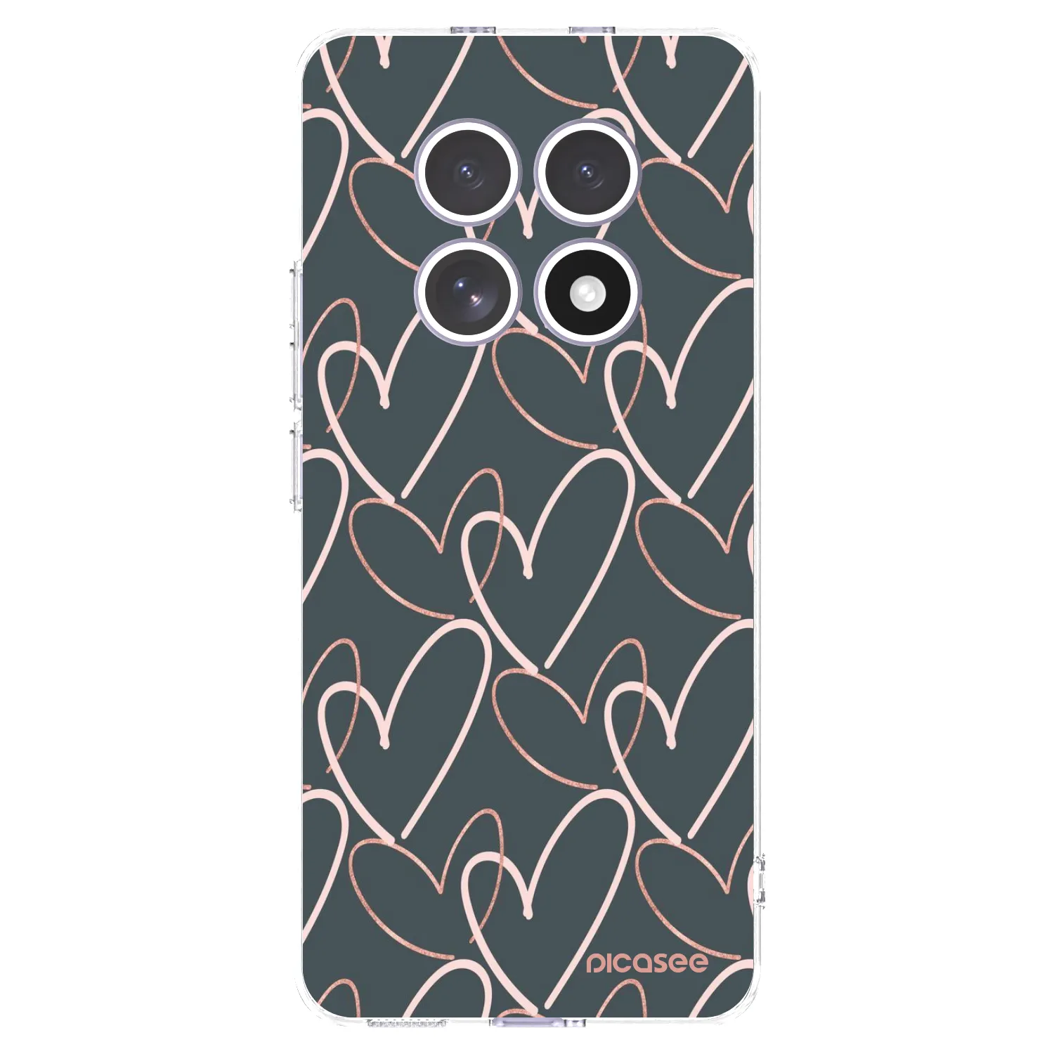 Picasee silikonowe przeźroczyste etui na Xiaomi Redmi Note 15 4G - Lots of love
