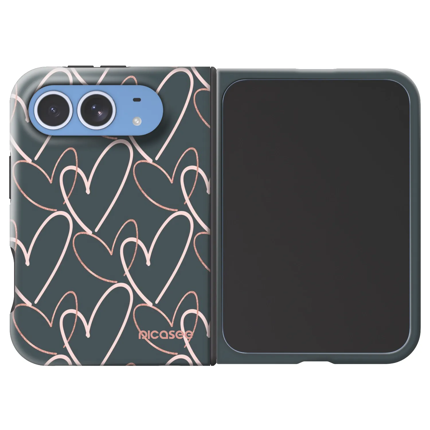 Picasee Fashion Case MagSafe na Apple iPhone Duo - Lots of love