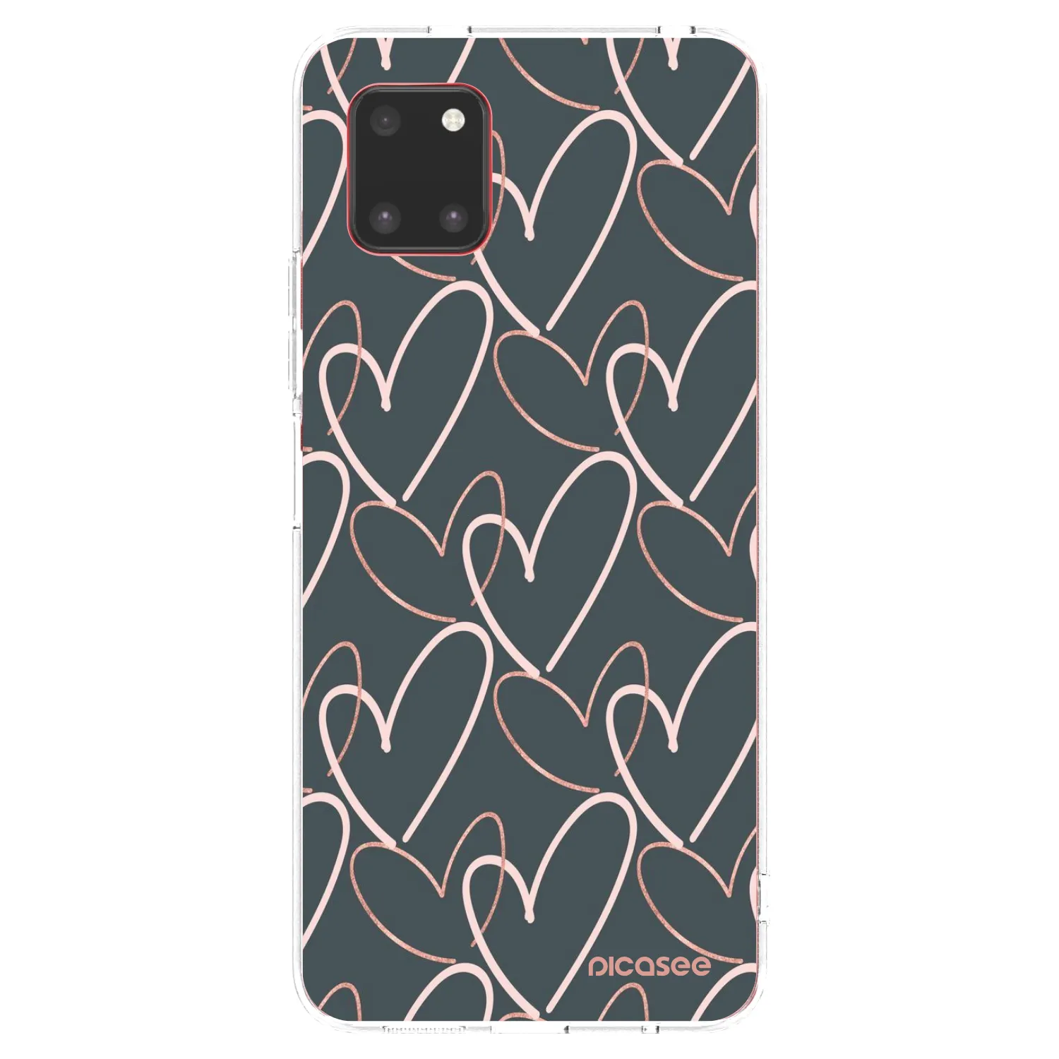 Picasee silikonowe przeźroczyste etui na Samsung Galaxy Note 10 Lite N770F - Lots of love