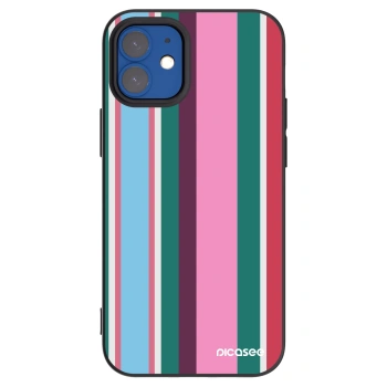 Picasee silikonowe czarne etui na Apple iPhone 12 mini - Cabana club