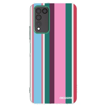 Picasee silikonowe przeźroczyste etui na Honor 10X Lite - Cabana club