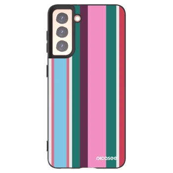Picasee silikonowe czarne etui na Samsung Galaxy S21 5G G991B - Cabana club