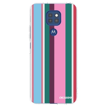 Picasee silikonowe przeźroczyste etui na Motorola Moto G9 Play - Cabana club