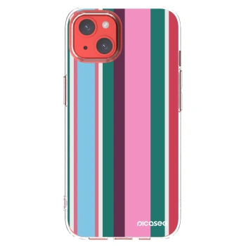 Picasee silikonowe przeźroczyste etui na Apple iPhone 13 - Cabana club