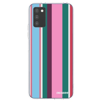 Picasee silikonowe przeźroczyste etui na Samsung Galaxy A02s A025G - Cabana club