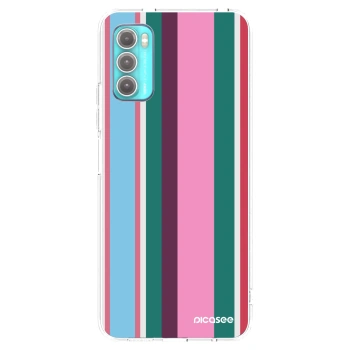 Picasee silikonowe przeźroczyste etui na Motorola Moto G60 - Cabana club