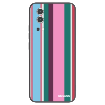 Picasee silikonowe czarne etui na Vivo Y72 5G - Cabana club