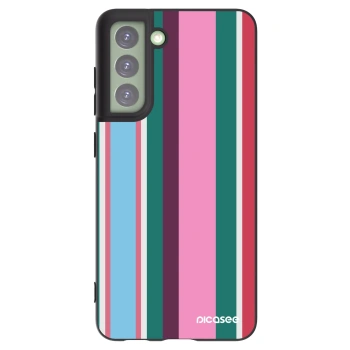 Picasee silikonowe czarne etui na Samsung Galaxy S21 FE 5G - Cabana club