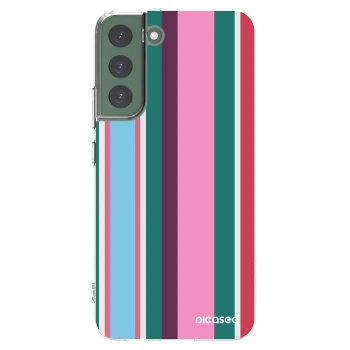 Picasee silikonowe przeźroczyste etui na Samsung Galaxy S22+ 5G - Cabana club