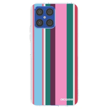 Picasee silikonowe przeźroczyste etui na Honor X8 4G - Cabana club