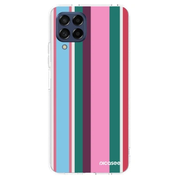 Picasee silikonowe przeźroczyste etui na Samsung Galaxy M53 5G - Cabana club