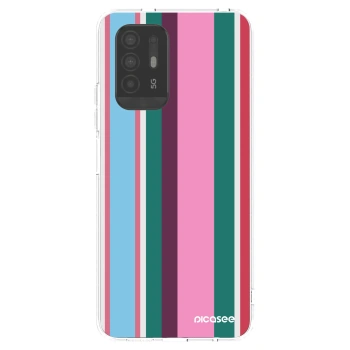 Picasee silikonowe przeźroczyste etui na OPPO A94 5G - Cabana club