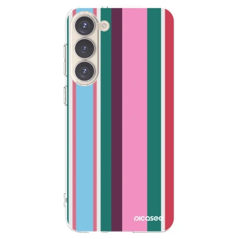 Picasee silikonowe przeźroczyste etui na Samsung Galaxy S23+ 5G - Cabana club