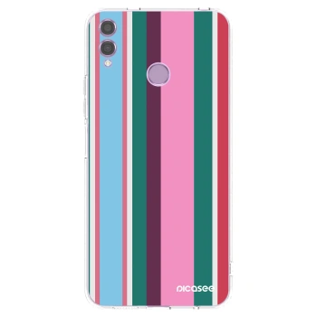 Picasee silikonowe przeźroczyste etui na Honor 8X - Cabana club