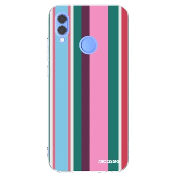 Picasee silikonowe przeźroczyste etui na Honor 10 Lite - Cabana club