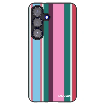 Picasee silikonowe czarne etui na Samsung Galaxy S25 5G - Cabana club