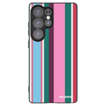 Picasee silikonowe czarne etui na Samsung Galaxy S25 Ultra 5G - Cabana club