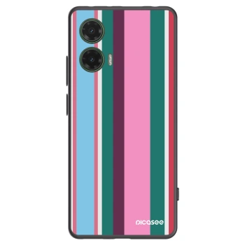 Picasee silikonowe czarne etui na Motorola Moto G35 5G - Cabana club