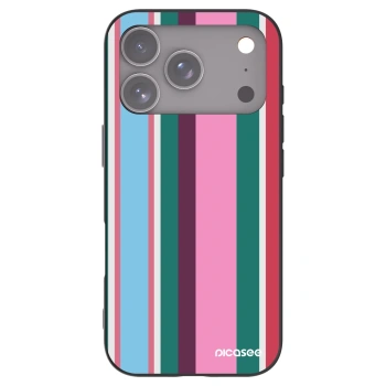 Picasee silikonowe czarne etui na Apple iPhone 17 Pro - Cabana club