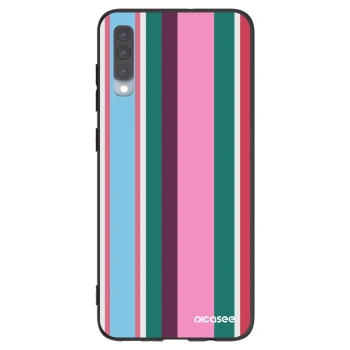 Picasee silikonowe czarne etui na Samsung Galaxy A70 A705F - Cabana club