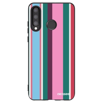 Picasee silikonowe czarne etui na Huawei P30 Lite - Cabana club