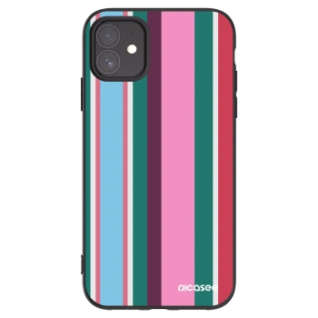 Picasee silikonowe czarne etui na Apple iPhone 11 - Cabana club