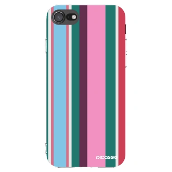 Picasee silikonowe przeźroczyste etui na Apple iPhone 8 - Cabana club