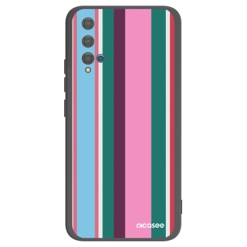 Picasee silikonowe czarne etui na Huawei Nova 5T - Cabana club