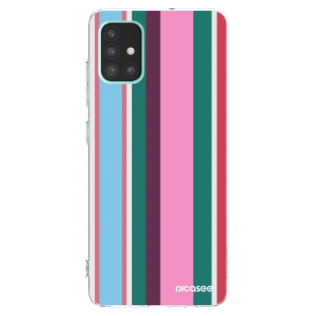 Picasee silikonowe przeźroczyste etui na Samsung Galaxy A51 A515F - Cabana club
