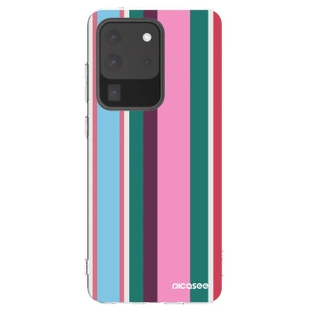 Picasee silikonowe przeźroczyste etui na Samsung Galaxy S20 Ultra 5G G988F - Cabana club