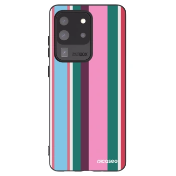 Picasee silikonowe czarne etui na Samsung Galaxy S20 Ultra 5G G988F - Cabana club