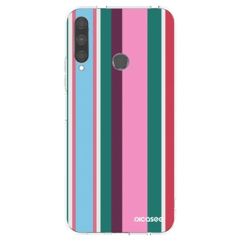 Picasee silikonowe przeźroczyste etui na Huawei P40 Lite E - Cabana club