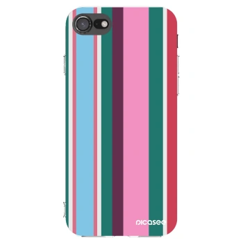 Picasee silikonowe przeźroczyste etui na Apple iPhone SE 2020 - Cabana club