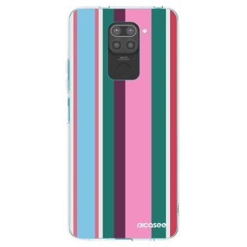 Picasee silikonowe czarne etui na Xiaomi Redmi Note 9 - Cabana club