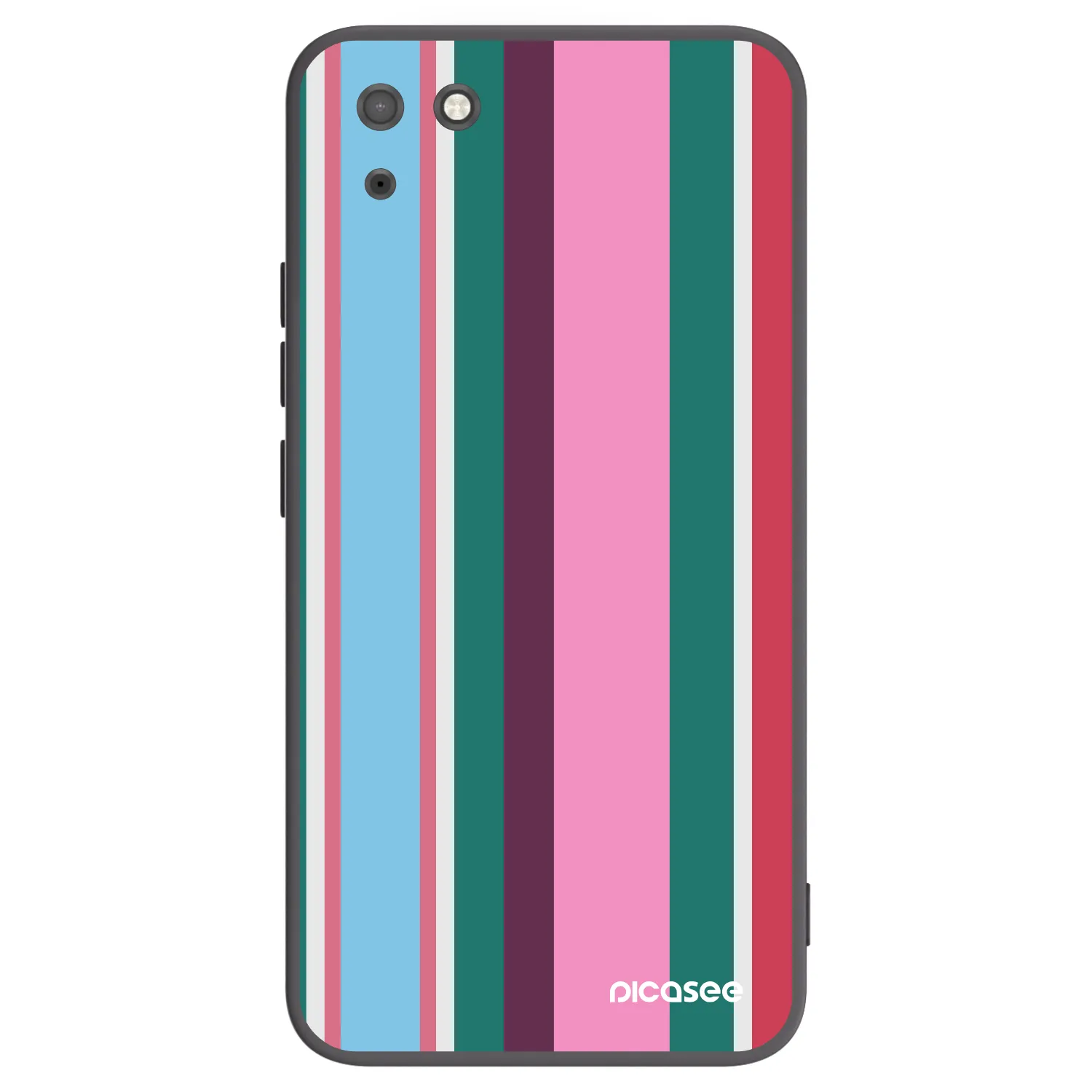Picasee silikonowe czarne etui na Huawei Y5P - Cabana club